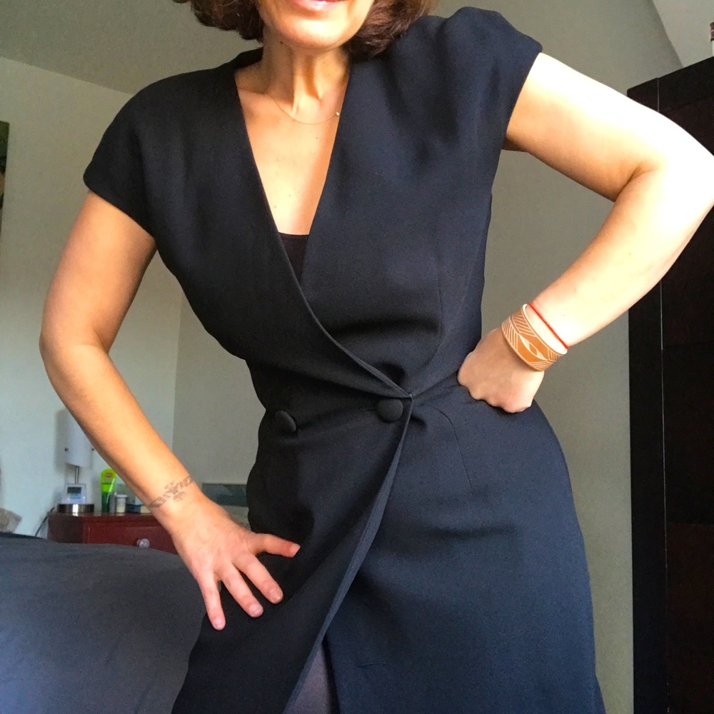 Vintage Tuxedo Dress